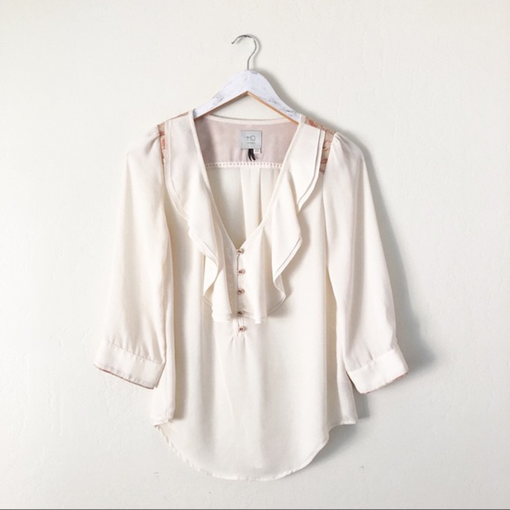 Anthropologie HD in Paris Elinor Blouse RARE